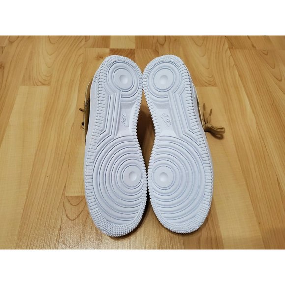 Size 8.5 - Nike Air Force 1 SP Liquid Metal - Gold 2019 - Picture 10 of 11